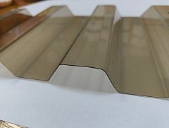 Профилированный поликарбонат С21 0,8*1051*6000  SUNTUF бронза